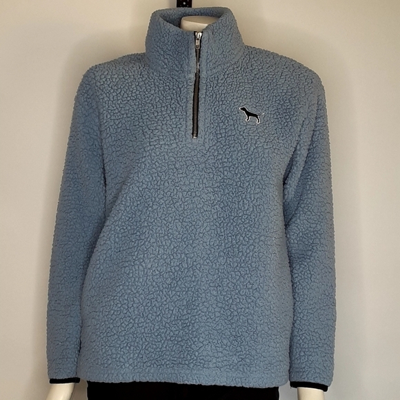 Pink Victoria’s Secret 1/4 zip sz xs - Picture 2 of 5